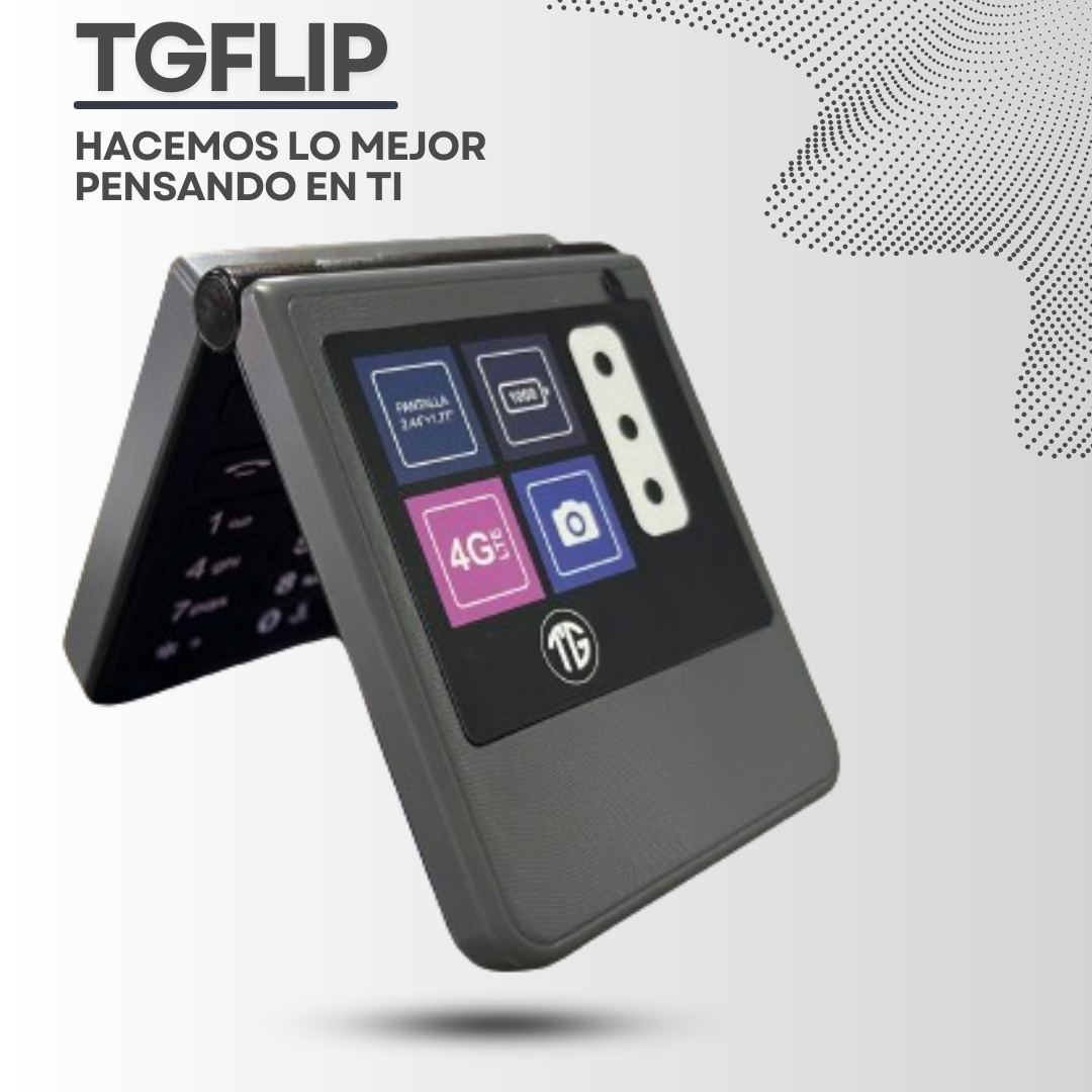 CELULAR TGFLIP + OBSEQUIO AUDIFONOS