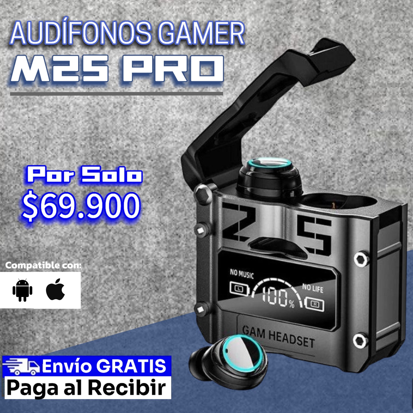 OFERTA AUDIFONOS M25